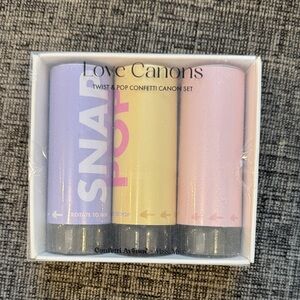 Love Canons Confetti Canon Set